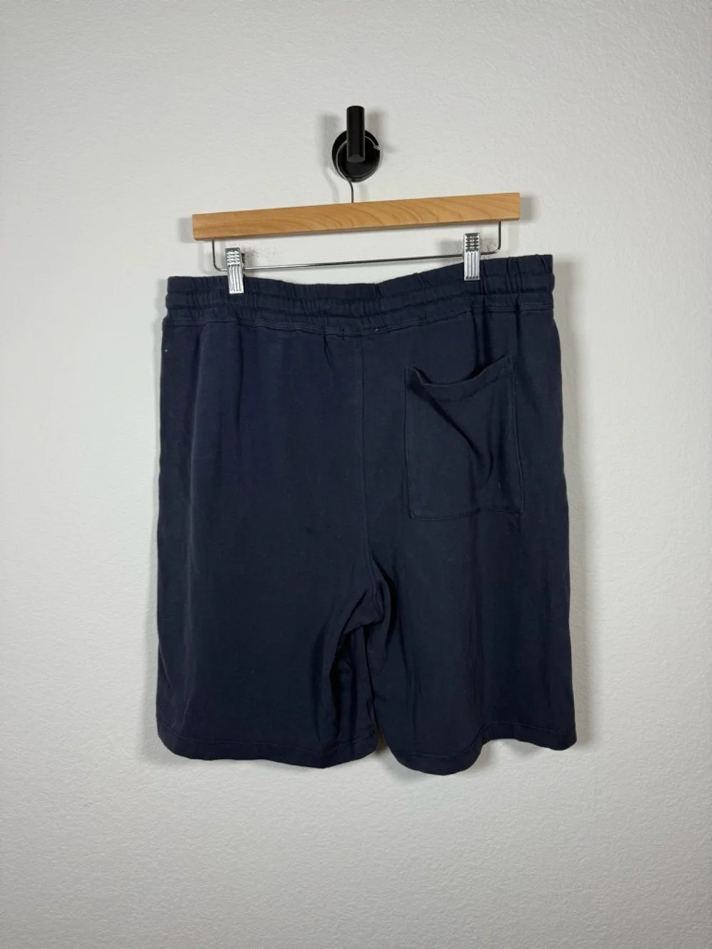 Barefoot Dreams Malibu Collection Lounge Shorts Navy Cotton Men’s L
